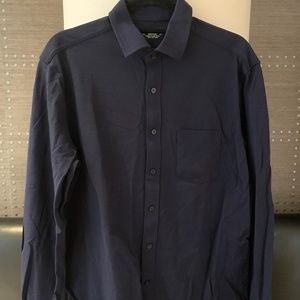 Untuckit Polo Bottom Down - Navy